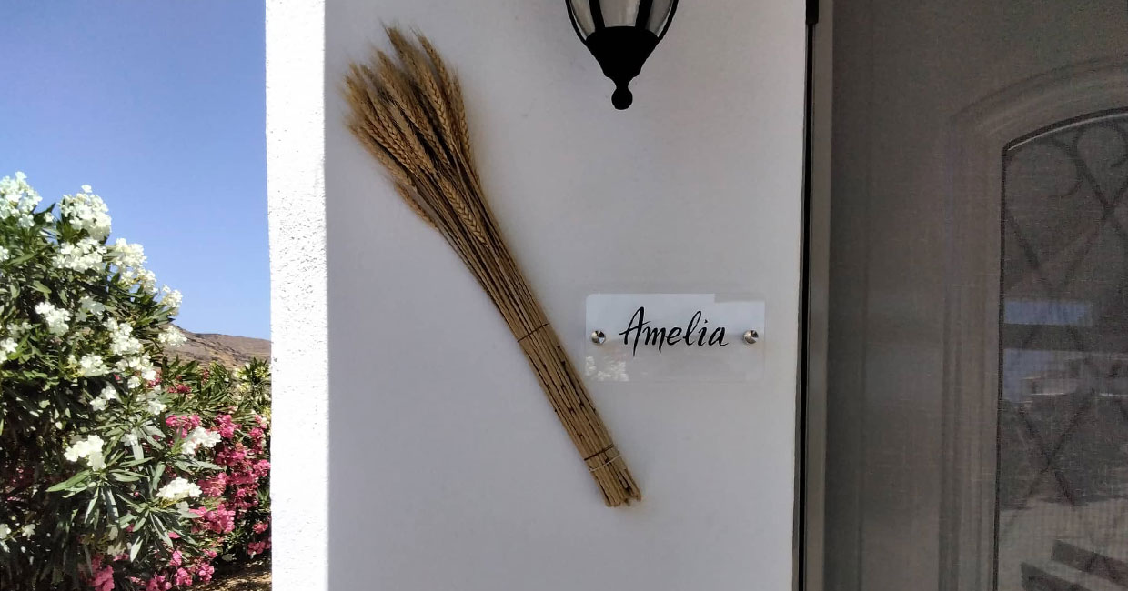 Είσοδος στο διαμέρισμα Amelia στη Σίφνο